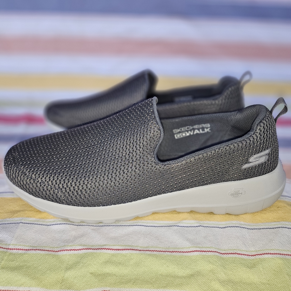Skechers GOGA Max Men's Go Walk Charcoal Hands Free Slip-On Loafers